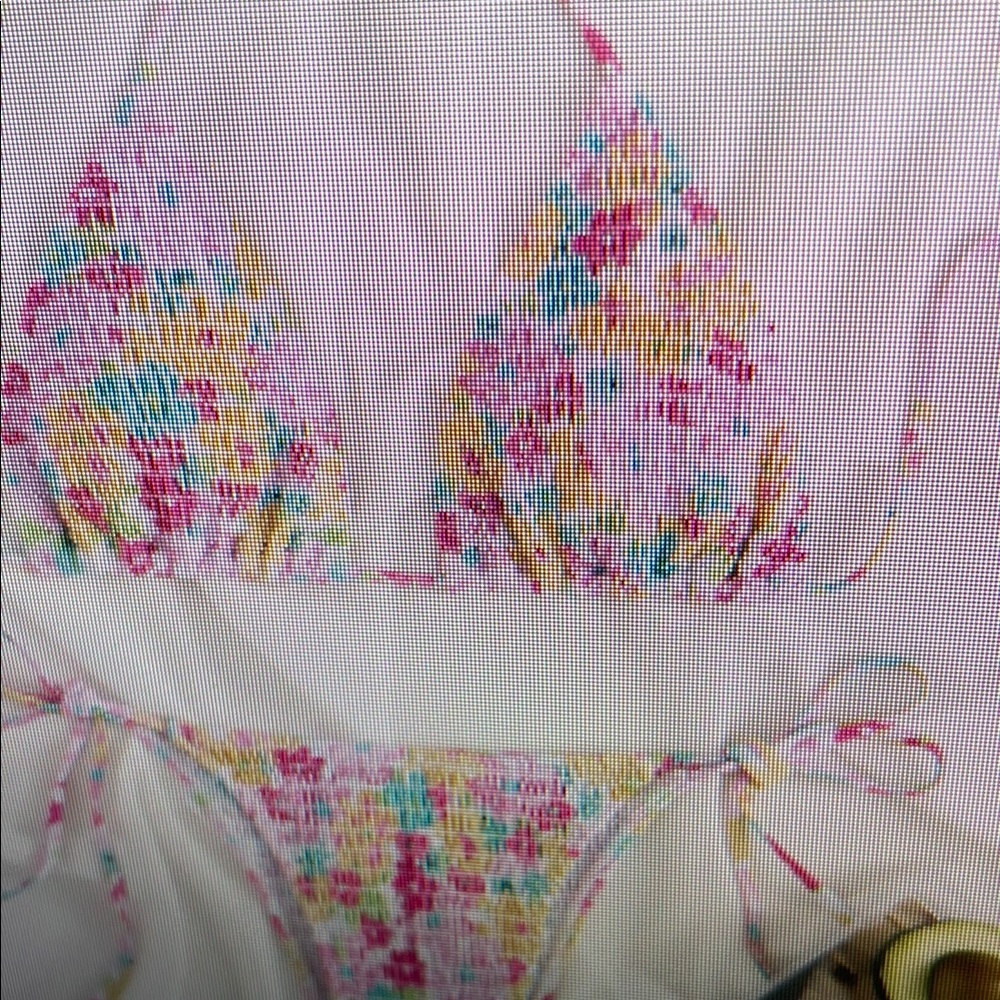 Colorful Floral Bikini Set